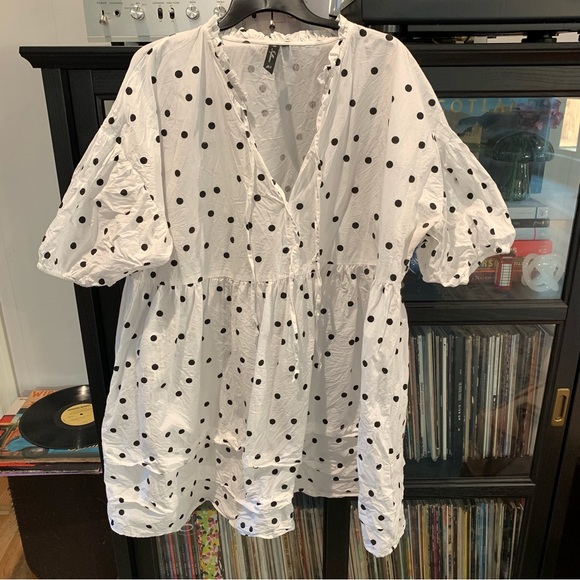 ASOS Curve polka dot dress - Picture 2 of 2